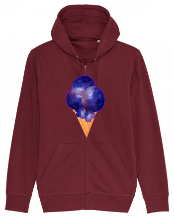 Space ice cream Burgundy