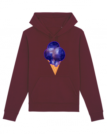 Space ice cream Burgundy