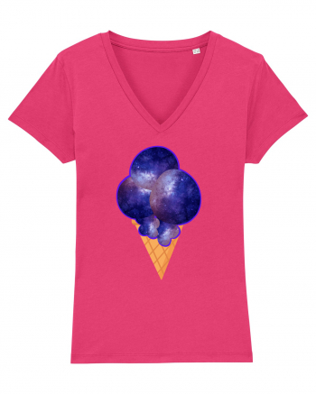 Space ice cream Raspberry