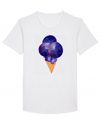 Space ice cream White