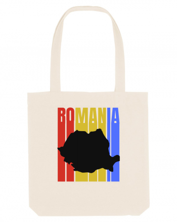 Romania tricolor in stil retro Natural