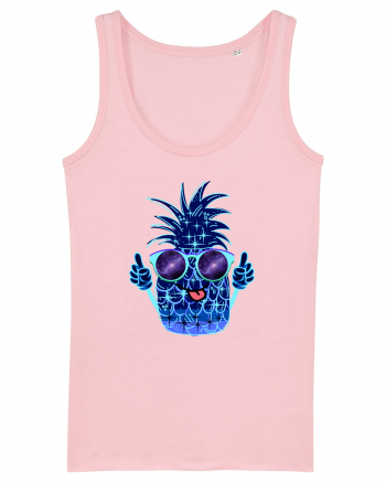 Ananas Spatial Cotton Pink