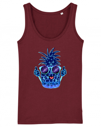 Ananas Spatial Burgundy