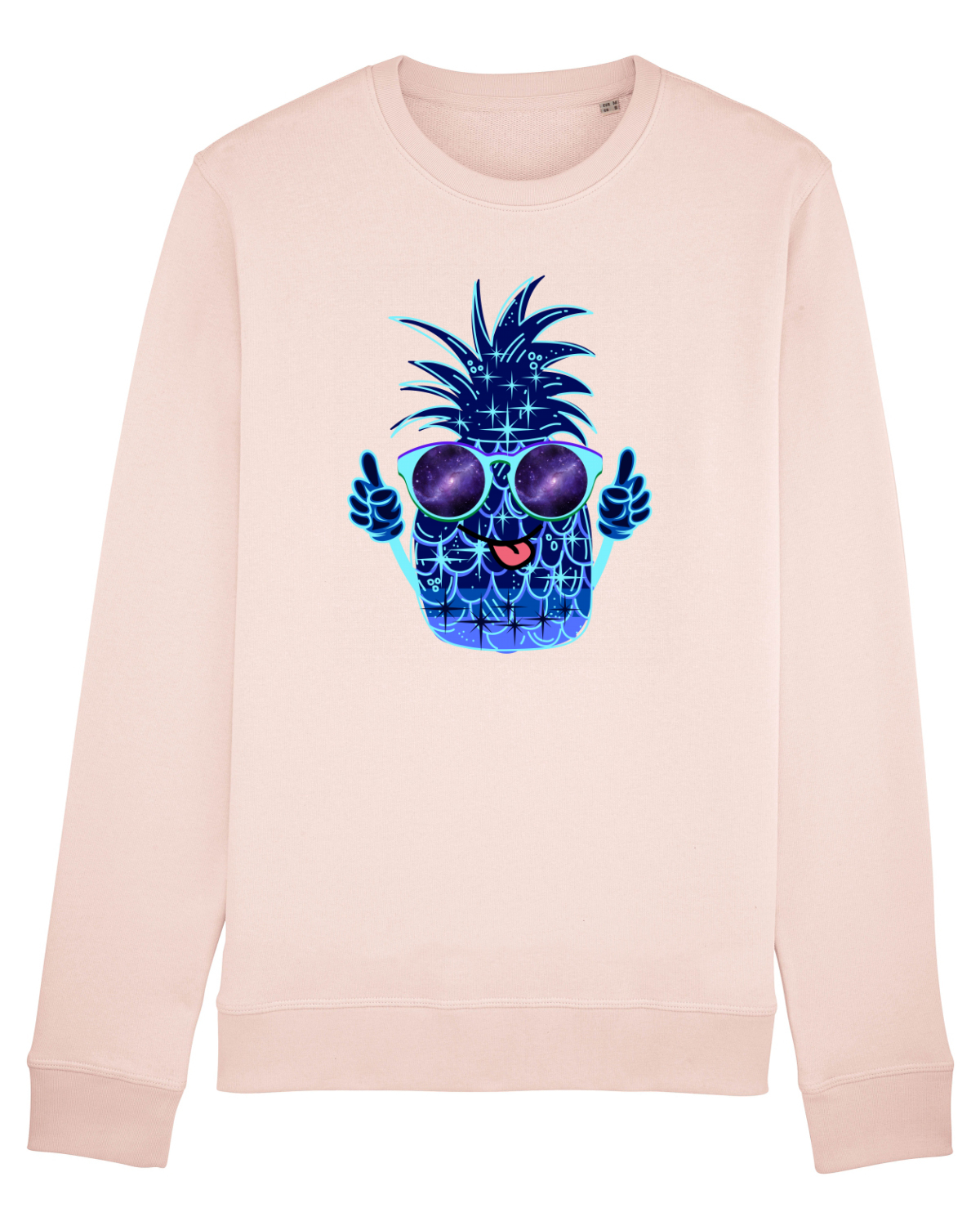 Bluză mânecă lungă Unisex Rise Candy Pink