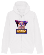 Retro disco dog Hanorac cu fermoar Unisex Connector
