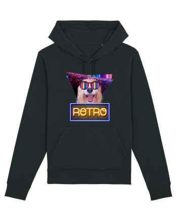 Retro disco dog Black