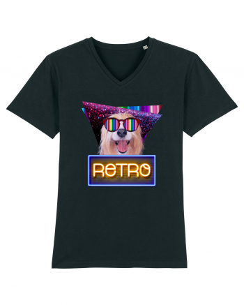 Retro disco dog Black