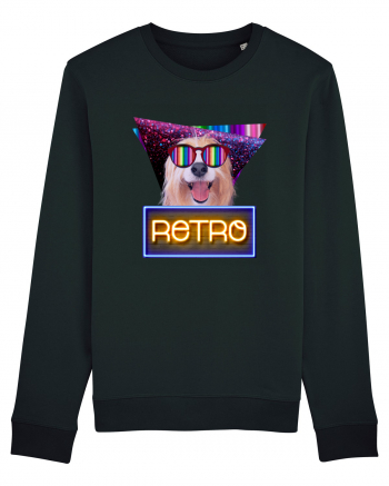 Retro disco dog Black