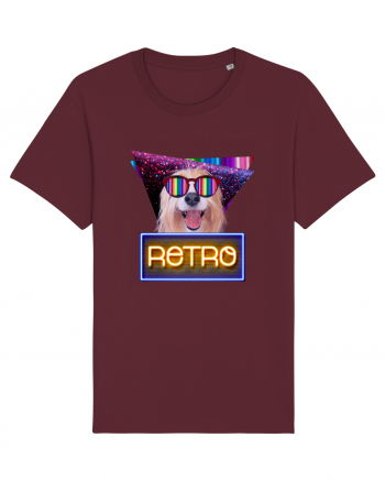 Retro disco dog Burgundy