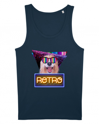 Retro disco dog Navy