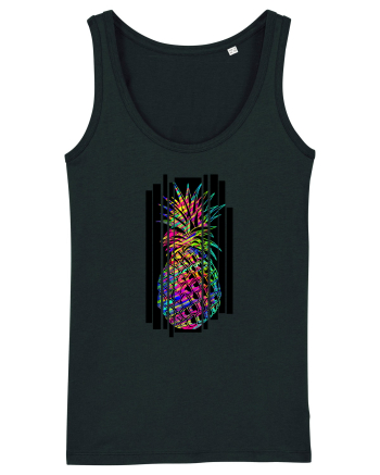 Ananas abstract Black