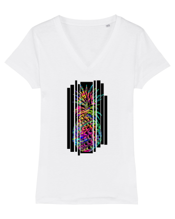 Ananas abstract White