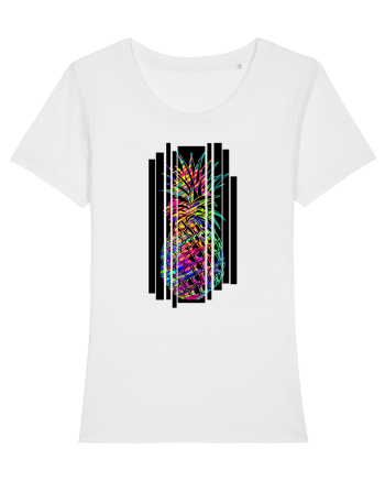 Ananas abstract White