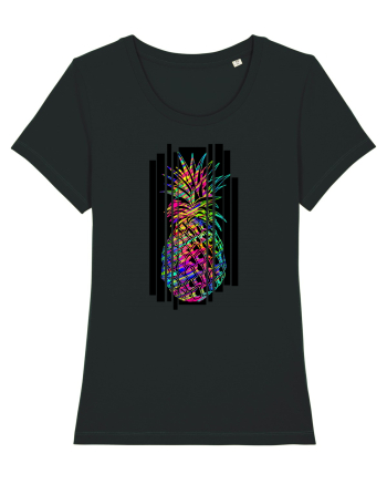 Ananas abstract Black