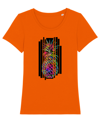 Ananas abstract Bright Orange