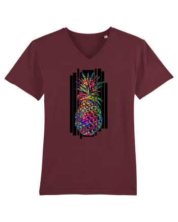 Ananas abstract Burgundy
