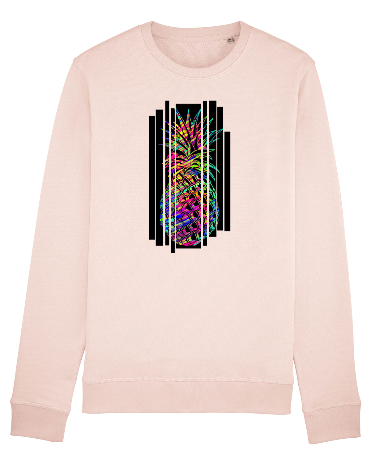 Bluză mânecă lungă Unisex Rise Candy Pink