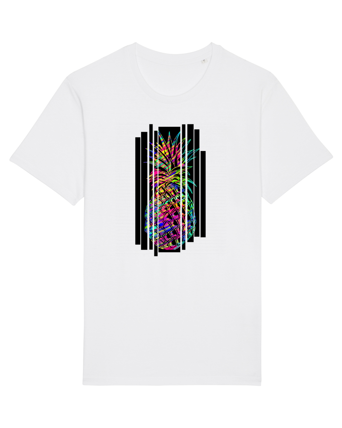 Tricou mânecă scurtă Unisex Rocker White