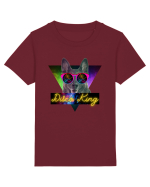 Pentru Iubitorii de caini si Disco  Tricou mânecă scurtă  Copii Mini Creator
