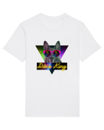 Pentru Iubitorii de caini si Disco  Tricou mânecă scurtă Unisex Rocker