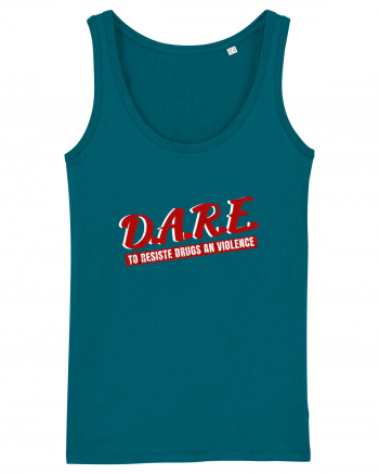 D.A.R.E Tricou retro  Ocean Depth