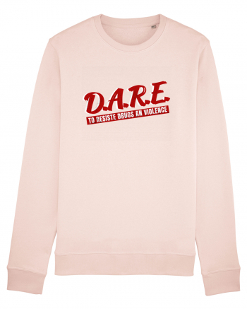 D.A.R.E Tricou retro  Candy Pink