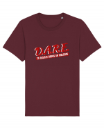 D.A.R.E Tricou retro  Tricou mânecă scurtă Unisex Rocker