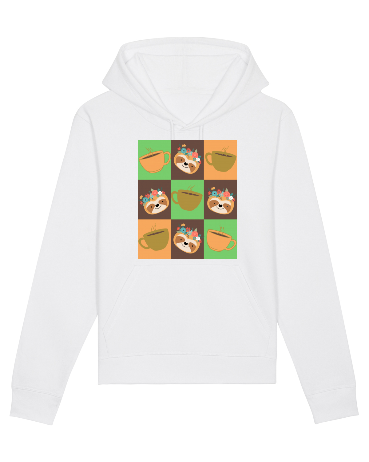 Hanorac Unisex Drummer White