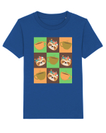 Petru iubitorii de Cafea Tricou mânecă scurtă  Copii Mini Creator