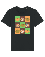 Petru iubitorii de Cafea Tricou mânecă scurtă Unisex Rocker