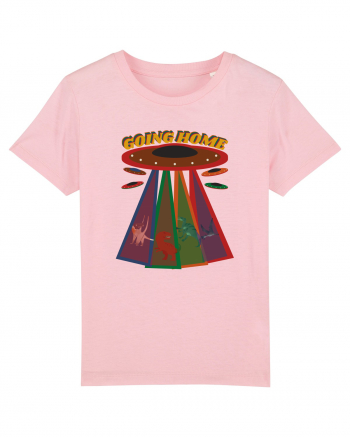 Petru Iubitori de UFO Extraterestri Si Dinozauri Cotton Pink
