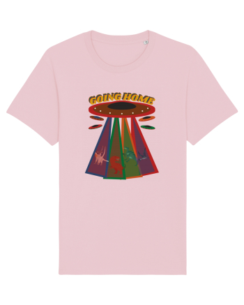 Petru Iubitori de UFO Extraterestri Si Dinozauri Cotton Pink