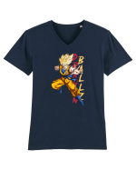 Goku Tricou mânecă scurtă guler V Bărbat Presenter