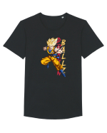 Goku Tricou mânecă scurtă guler larg Bărbat Skater