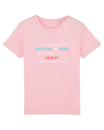 Airplane Mode Cotton Pink