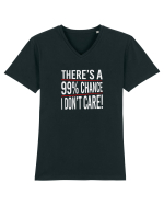 I don't care Tricou mânecă scurtă guler V Bărbat Presenter
