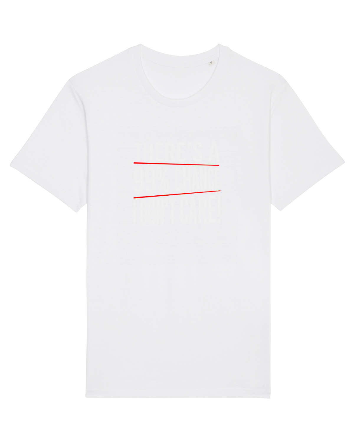 Tricou mânecă scurtă Unisex Rocker White