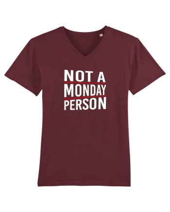 Not a monday person. Burgundy