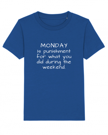 Monday punishment Majorelle Blue