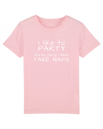 Party Naps Cotton Pink