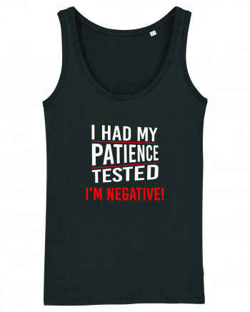 Patience Negative Black