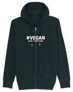 Vegan Hanorac cu fermoar Unisex Connector