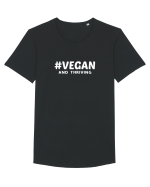 Vegan Tricou mânecă scurtă guler larg Bărbat Skater