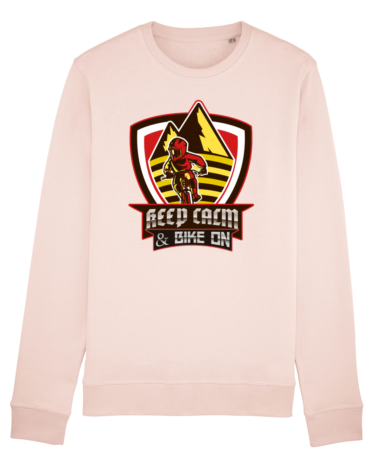 Bluză mânecă lungă Unisex Rise Candy Pink