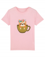 Pentru iubitorii de cafea  Tricou mânecă scurtă  Copii Mini Creator