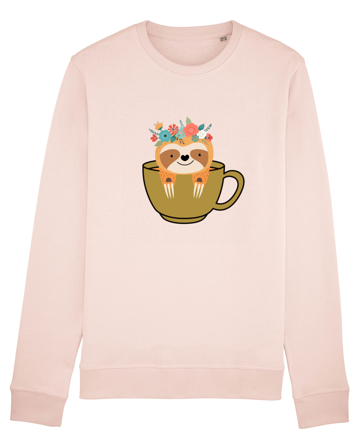 Bluză mânecă lungă Unisex Rise Candy Pink