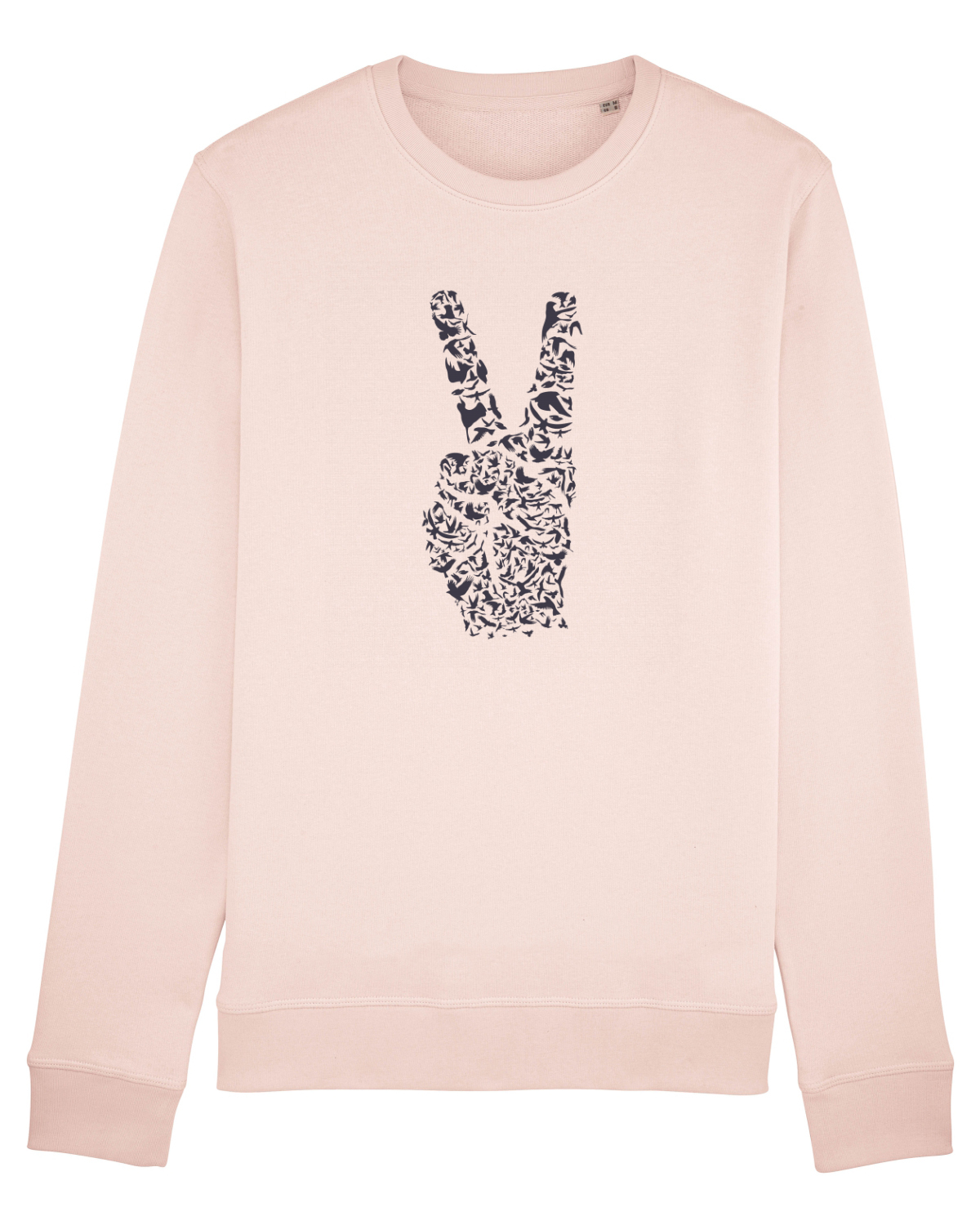 Bluză mânecă lungă Unisex Rise Candy Pink