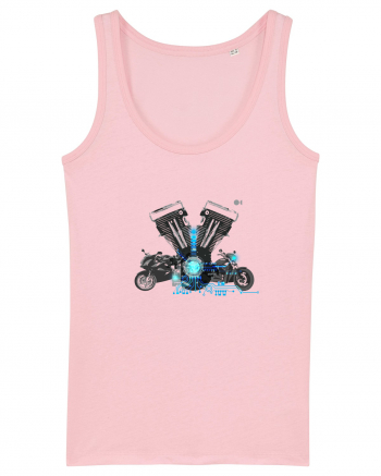 Motorcycle tech Cotton Pink