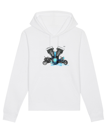 Motorcycle tech White