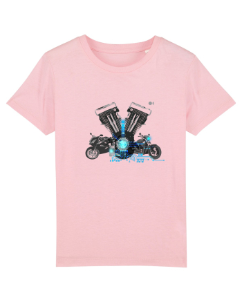 Motorcycle tech Cotton Pink